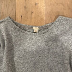 J. Crew Boatneck Gray Women's Sweater